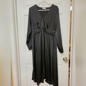 Elegant Black Long Sleeve Dress, Sofia Vergara